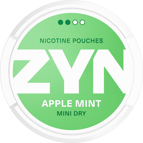 Mini dry Apple Mint 6mg